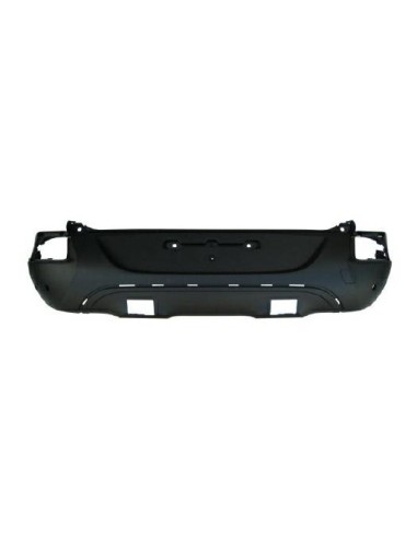 Rear bumper for kadjar 2015- with 4 holes sensors park and holes trim Aftermarket Bumpers and accessories