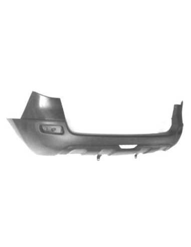 Rear bumper for KOLEOS 2008- with predisposition holes sensors park Aftermarket Bumpers and accessories