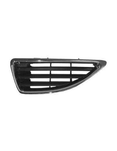 Grille screen left for Renault Megane 1999 to 2002 black and chrome plated Aftermarket Bumpers and accessories