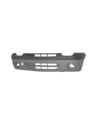 Front bumper for Twingo 2000-2007 primer with black band and fog lights Aftermarket Bumpers and accessories