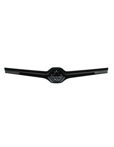 Mascherina griglia anteriore per renault twingo 2012 al 2013 nera Aftermarket Paraurti ed accessori