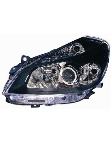Headlight left front headlight for renault clio 2005 to 2009 xenon Aftermarket Lighting