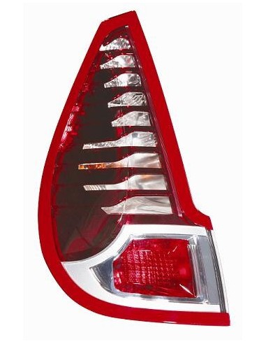 Left taillamp for RENAULT SCENIC x-mode 2009 onwards red border Aftermarket Lighting