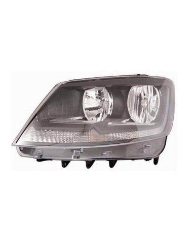 Headlight right front headlight for Seat Alhambra 2010 onwards parable black Aftermarket Lighting