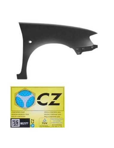 Guardabarros aleta delantero derecha para SEAT Ibiza cordoba 1999 al 2002 Aftermarket Chapas