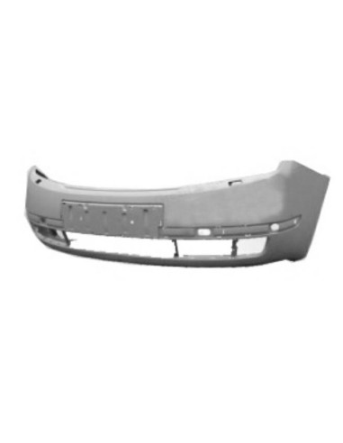 Front bumper for Skoda Fabia 1999 to 2004 with headlight washer holes Aftermarket Bumpers and accessories