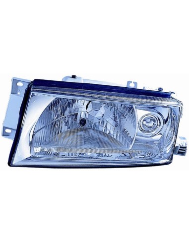 Right headlight for Skoda Octavia 2000 to 2004 without fog lights Aftermarket Lighting
