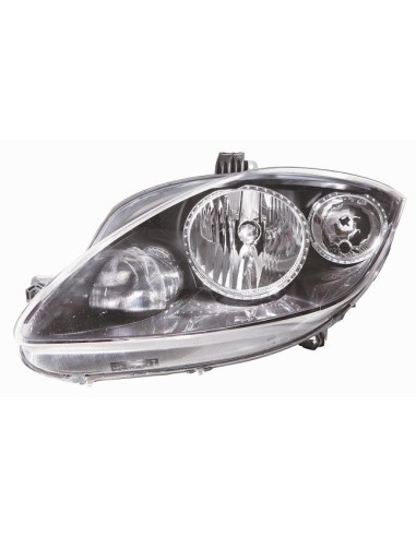 Faro luz proyector delantera derecha para seat Leon 2009 al 2012 parábola negra Lucana Faros y luz