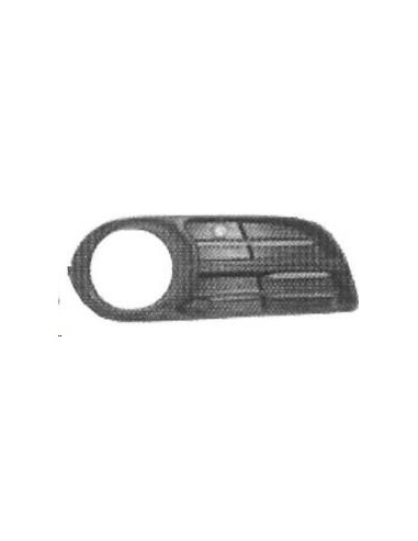 Right grille front bumper for Skoda Fabia 2004-06 with front fog hole Aftermarket Bumpers and accessories