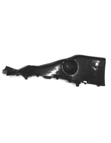 Staffa paraurti posteriore sinistro per toyota aygo 2005 al 2011 Aftermarket Lamierato
