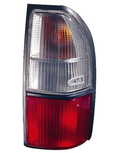 Right taillamp for Toyota Land Cruiser FJ90 2000 to 2002 White Red Aftermarket Lighting