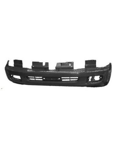Front bumper for land cruiser fj100 1998-2002 black with fog holes Aftermarket Bumpers and accessories