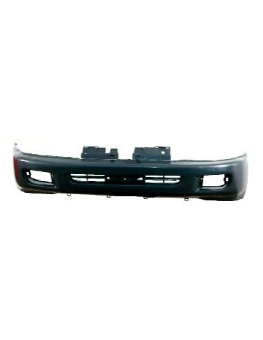 Front bumper for land cruiser fj100 1998-2002 primer with fog plugs Aftermarket Bumpers and accessories