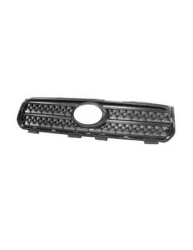 Bezel front grille for Toyota RAV 4 2006 to 2009 with black trim Aftermarket Bumpers and accessories