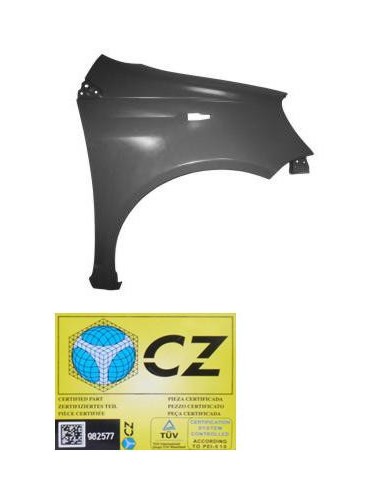 Right front fender Toyota Yaris 1999 to 2005 Aftermarket Plates