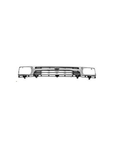 Bezel front grille for Toyota Hilux 1992 to 1997 Black Silver Aftermarket Bumpers and accessories