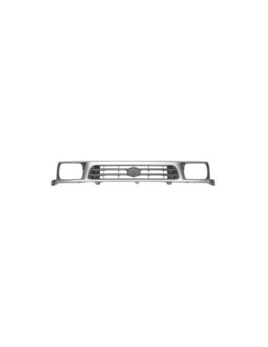 Bezel front grille for Toyota Hilux 1998 to 2000 2WD chrome and black Aftermarket Bumpers and accessories