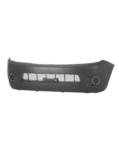 Front bumper for hilux 2004-2007 4wd black with predisposition front fog lights Aftermarket Bumpers and accessories