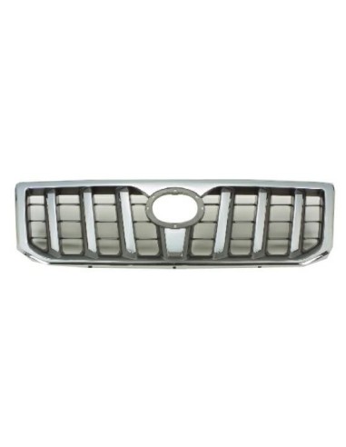 Bezel front grille for land cruiser FJ90 2002-2006 chromed and gray Aftermarket Bumpers and accessories
