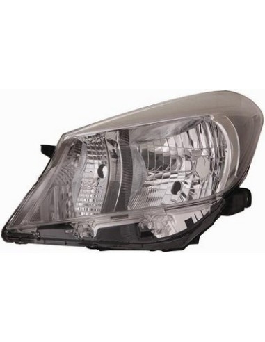 Right headlight for Toyota Yaris 2011 to 2014 black koito version Aftermarket Lighting