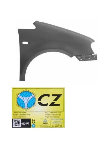 Right front fender for Volkswagen Caddy 2004 to 2010 Aftermarket Plates