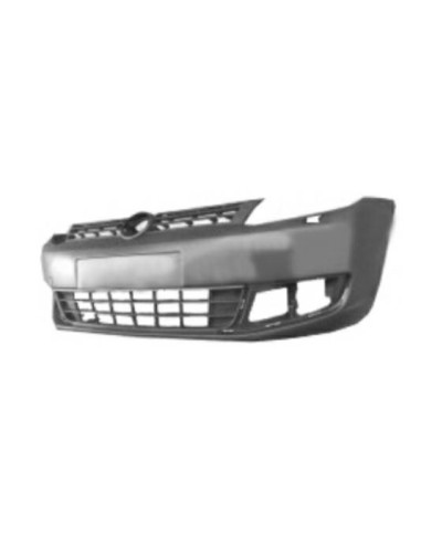 Front bumper for Volkswagen Caddy 2010 to 2014 with headlight washer holes Aftermarket Bumpers and accessories