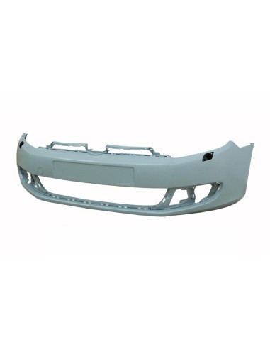 Front bumper for Volkswagen Golf 6 2008 to 2012 with headlight washer holes Aftermarket Bumpers and accessories