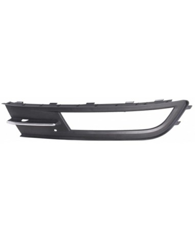 Left grille front bumper for Passat 2014- with fog lights and chrome plating Aftermarket Bumpers and accessories