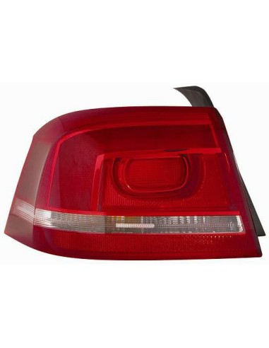 Left taillamp for VW Passat 2010 to 2014 outside hatch no LED Aftermarket Lighting