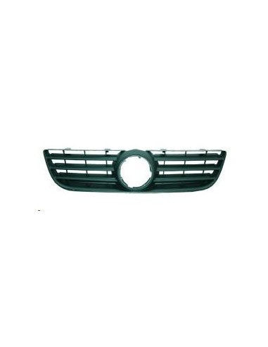 Mascherina griglia anteriore per volkswagen polo 2005 al 2009 nera Aftermarket Paraurti ed accessori