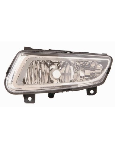 The front right fog light for VW Polo 2009 to 2013 chrome no daylight Aftermarket Lighting