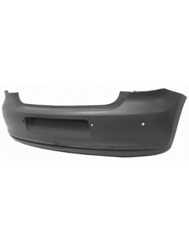 Rear bumper for 2009-2013 pole with holes sensors hole muffler small Aftermarket Bumpers and accessories