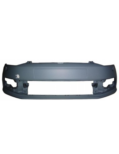 Front bumper for Volkswagen Polo 2014 to 2017 with headlight washer holes Aftermarket Bumpers and accessories