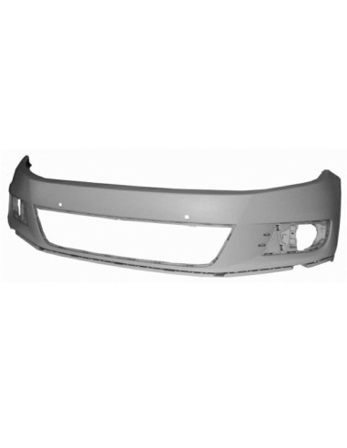 Front bumper for Volkswagen Tiguan 2011 to 2015 with holes sensors park Aftermarket Bumpers and accessories