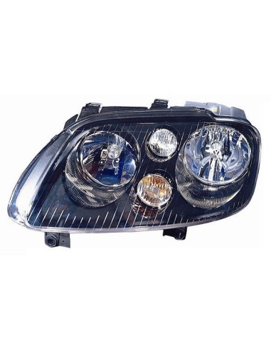 Faro luz proyector delantero derecha vw touran 2003 al 2006 negro Lucana Faros y luz