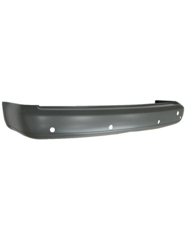 Parachoques trasero para vw caddy 2004 al 2014 paso largo orificios sens. Park