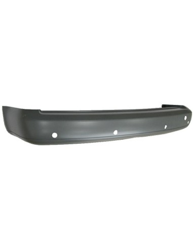 Rear bumper for VW Caddy 2004 to 2014 step along with holes sensors park Aftermarket Bumpers and accessories