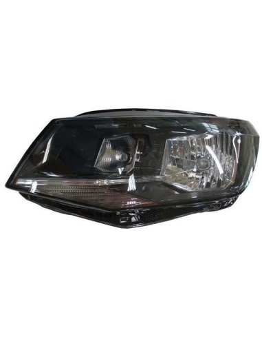 Headlight right front headlight for VW Caddy 2015 onwards parable black h4 Aftermarket Lighting