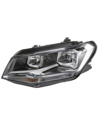 Headlight right front headlight for VW Caddy 2015 onwards parable black h7 Aftermarket Lighting