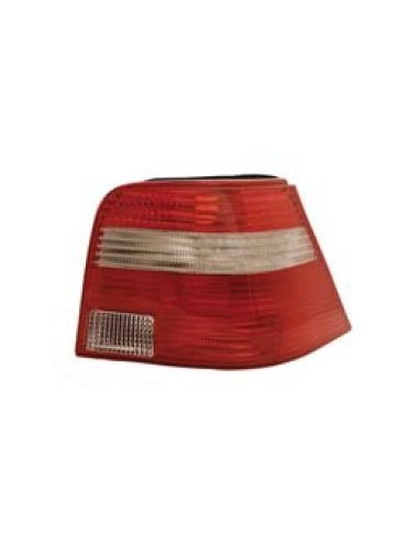 Lamp LH rear light for Volkswagen Golf 4 1997 to 2003 White Red Aftermarket Lighting