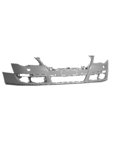Front bumper for Volkswagen Passat 2005 to 2010 with headlight washer holes Aftermarket Bumpers and accessories