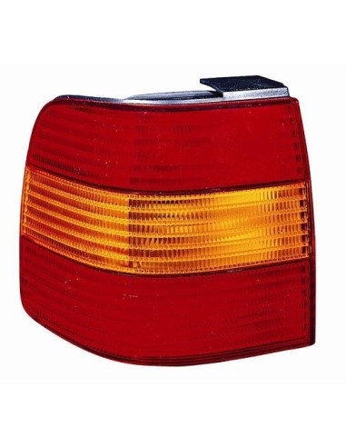Lamp RH rear light for VW Passat 1993 to 1996 orange sedan red Aftermarket Lighting
