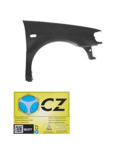 Right front fender for Volkswagen Polo 1994 to 1999 Aftermarket Plates