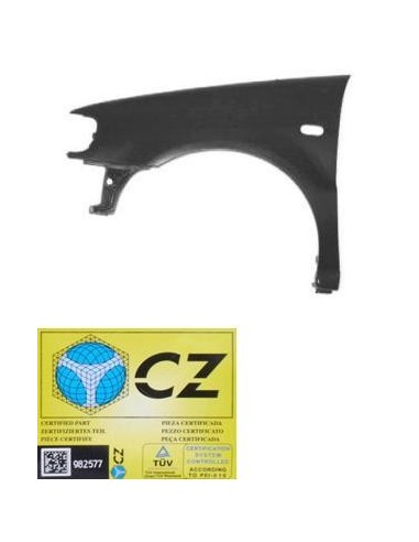 Left front fender for Volkswagen Polo 1994 to 1999 Aftermarket Plates