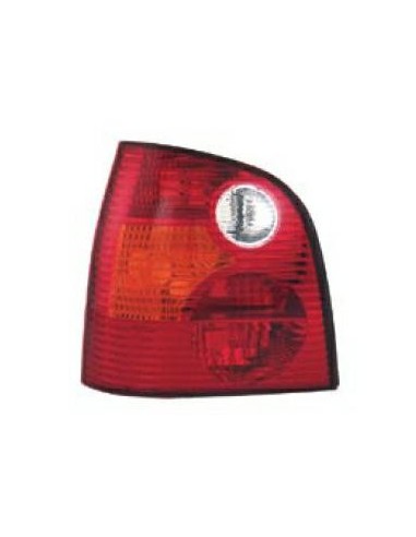 Fanale faro posteriore destro per per volkswagen polo 2001 al 2005 rosso arancio Aftermarket Illuminazione