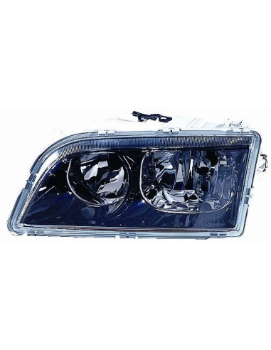 Headlight front projector sinstro for Volvo V40 s40 2000 to 2002 black 4 pin Aftermarket Lighting