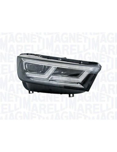Right headlight AUDI Q5 2016- afs led lighting with adaptive front marelli Lighting
