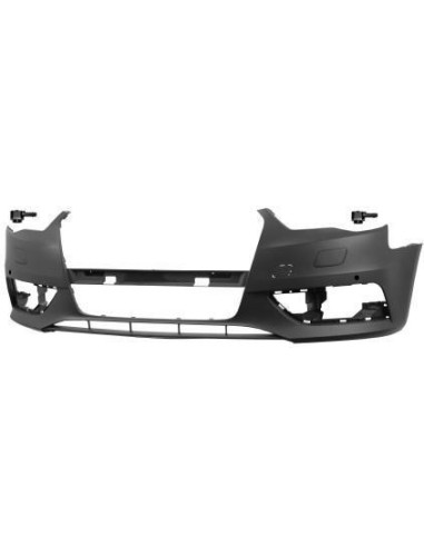 Front bumper for a3 2012-2016 with headlight washer and complete with 2 sensors park Aftermarket Bumpers and accessories