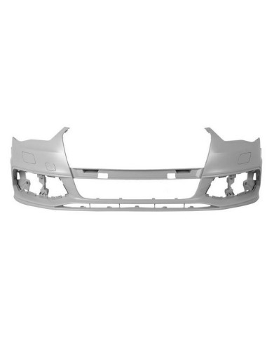 Front bumper AUDI A3 2012 to 2016 MODEL S-Line with headlight washing holes Aftermarket Bumpers and accessories