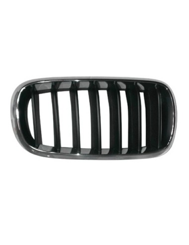 Grille screen right front BMW X5 F15 X6 F16 2014 onwards in chrome and black Aftermarket Bumpers and accessories
